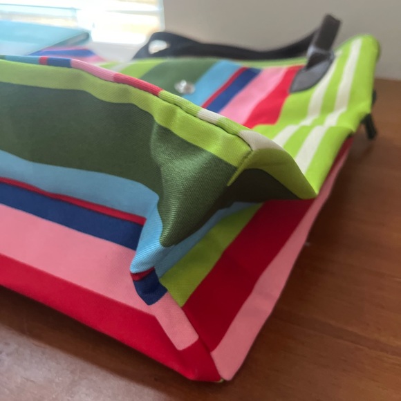 Universal Unisex Multicolored Striped Fold-up Bags by JoAnne Marie Designs - Picture 9 of 12